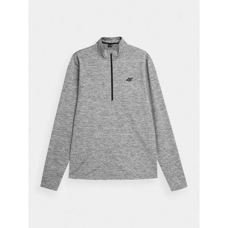 Sweatshirt 4F M H4Z21-BIMD034 light gray