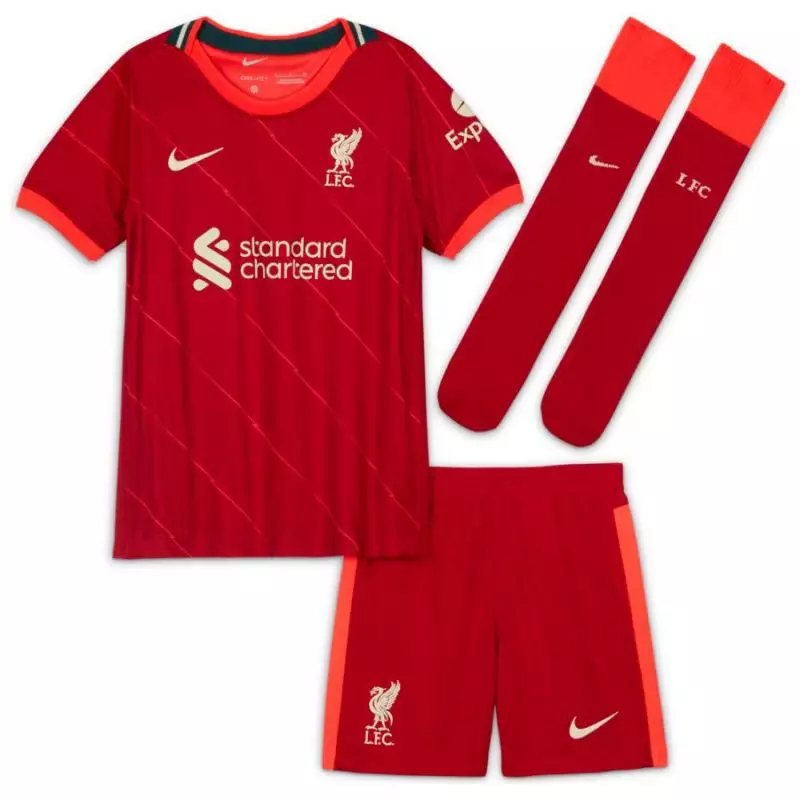 Nike Liverpool FC 2020/21 Home Soccer Kit Jr DB2544 688