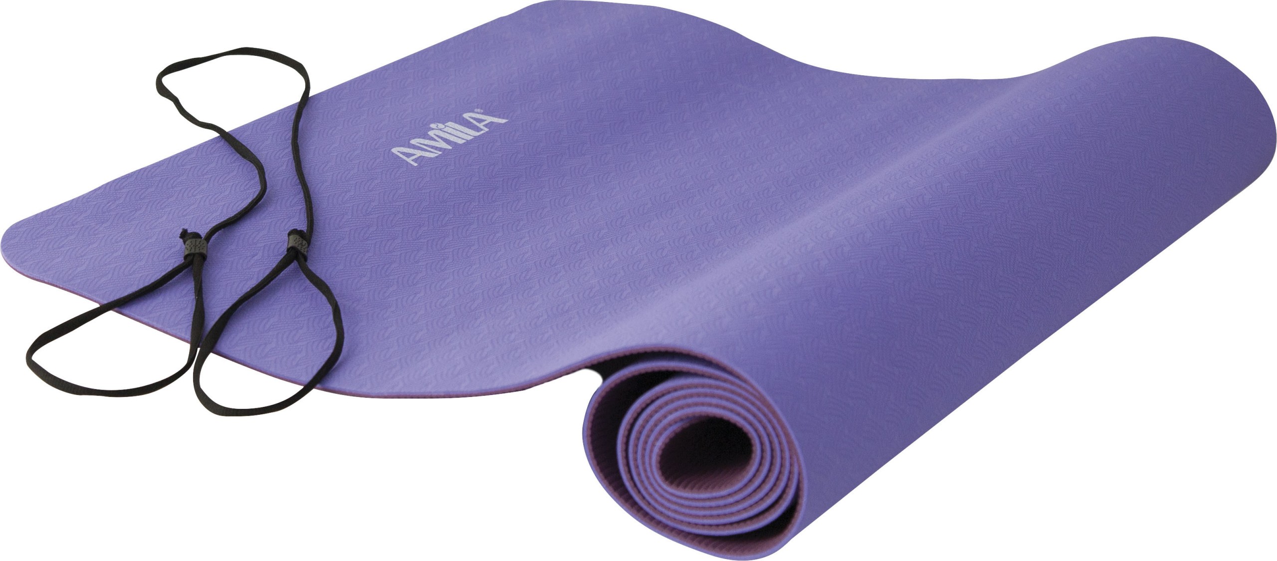 Στρώμα Yoga 4mm TPE Ροζ/Μωβ