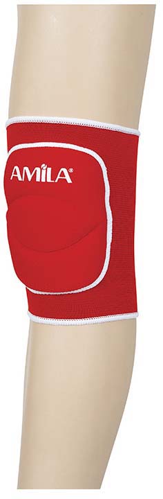 Επιγονατίδα Volley με Foam AMILA Κόκκινη Small