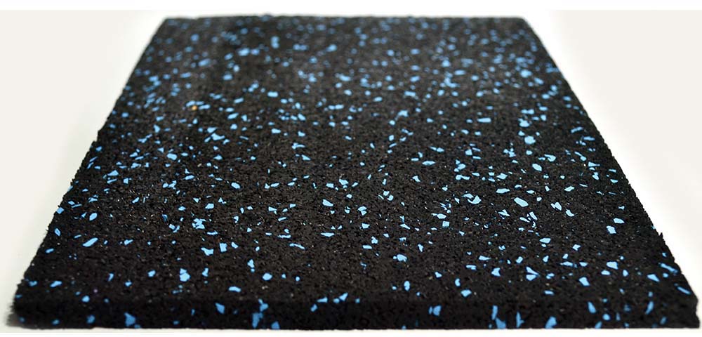 Λαστιχένιο Πάτωμα, Ρολό EPDM, 10×1,2m 6mm Blue Flecks