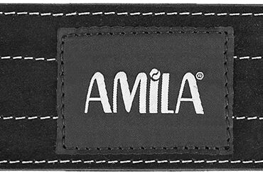Ζώνη Άρσης Βαρών με Κλιπ AMILA Power Lifting XL
