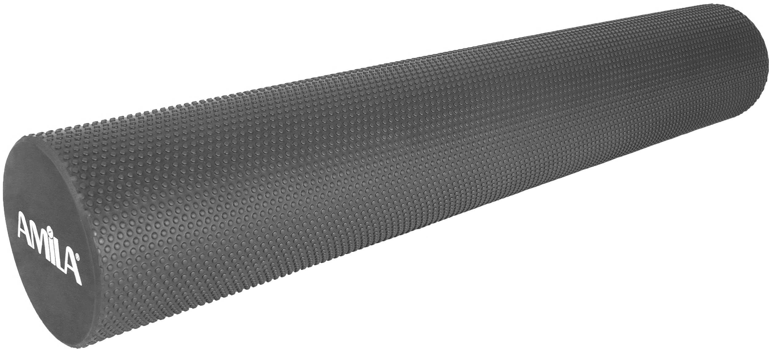 AMILA Foam Roller PRO Φ15x90cm Μαύρο