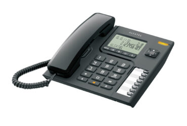 Ενσύρματο τηλέφωνο με αναγνώριση κλήσης Μαύρο T76