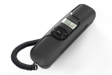 Ενσύρματο τηλέφωνο με αναγνώριση κλήσης Γόνδολα Μαύρο T16