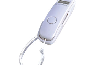 Ενσύρματο τηλέφωνο γόνδολα με αναγνώριση κλήσης Λευκό TM13-001CID