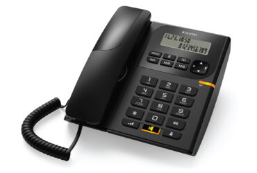 Ενσύρματο τηλέφωνο με αναγνώριση κλήσης Μαύρο T58