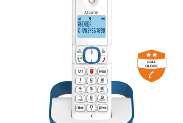 Ασύρματο τηλέφωνο  με δυνατότητα αποκλεισμού κλήσεων F860 EU μπλε