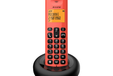 Ασύρματο τηλέφωνο με δυνατότητα αποκλεισμού κλήσεων E160 EWE κόκκινο