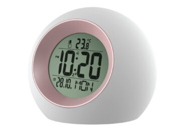Ψηφιακό ρολόι Λευκό με Ροζ E0325