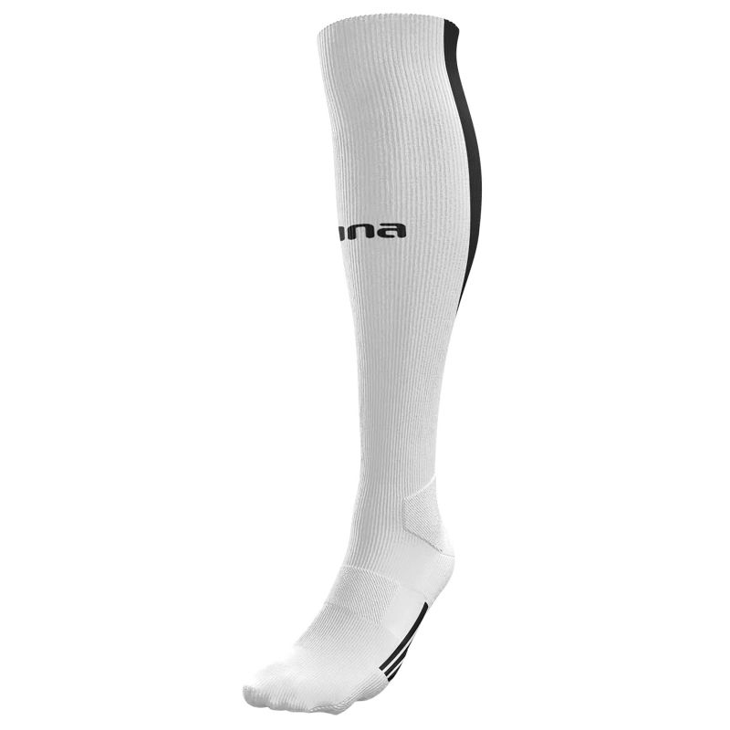 Duro football socks 0A875F WhiteBlack