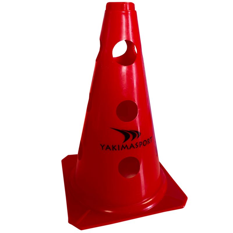 Yakima Sport cone with holes 23 cm red 100606
