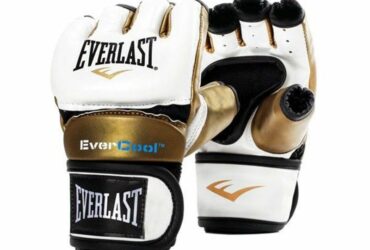 Γυναικεία Γάντια MMA Everlast Everstrike Gloves White/Gold