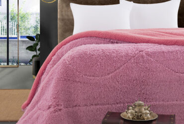 Κουβερτοπάπλωμα υπέρδιπλο Art 11065 220×240 Ροζ Beauty Home