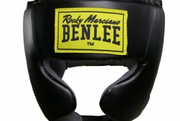 Κάσκα Πυγμαχίας Benlee Mike PU με Προστασία Στα Μάγουλα -Black