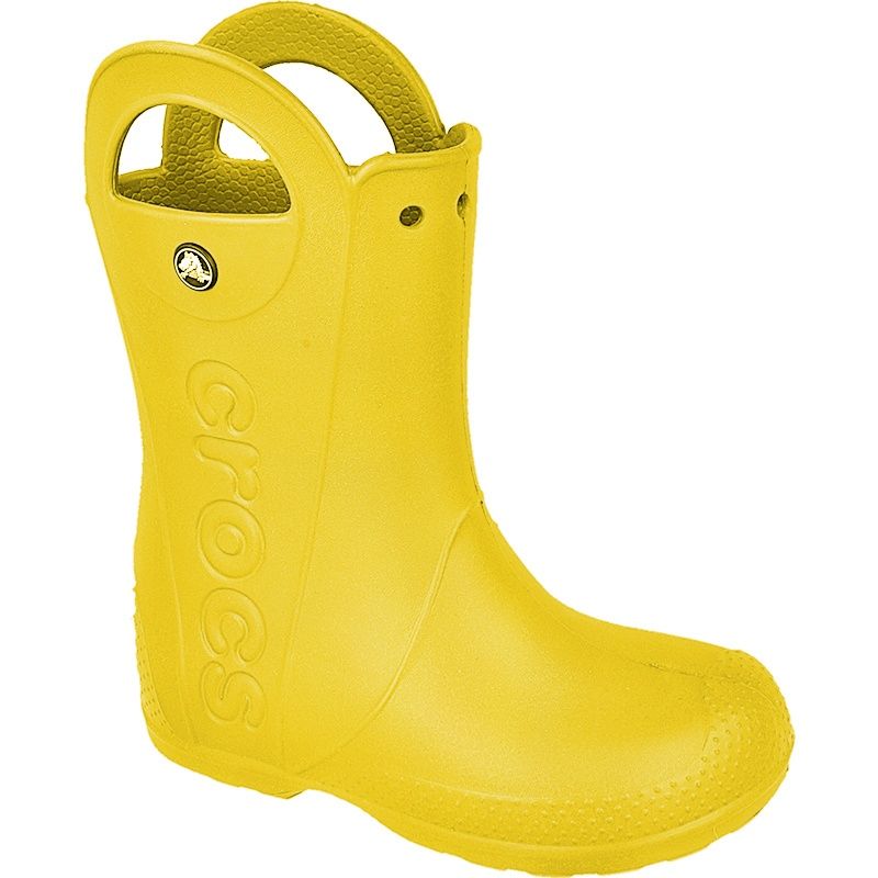Wellingtons Crocs Handle It Kids 12803 yellow