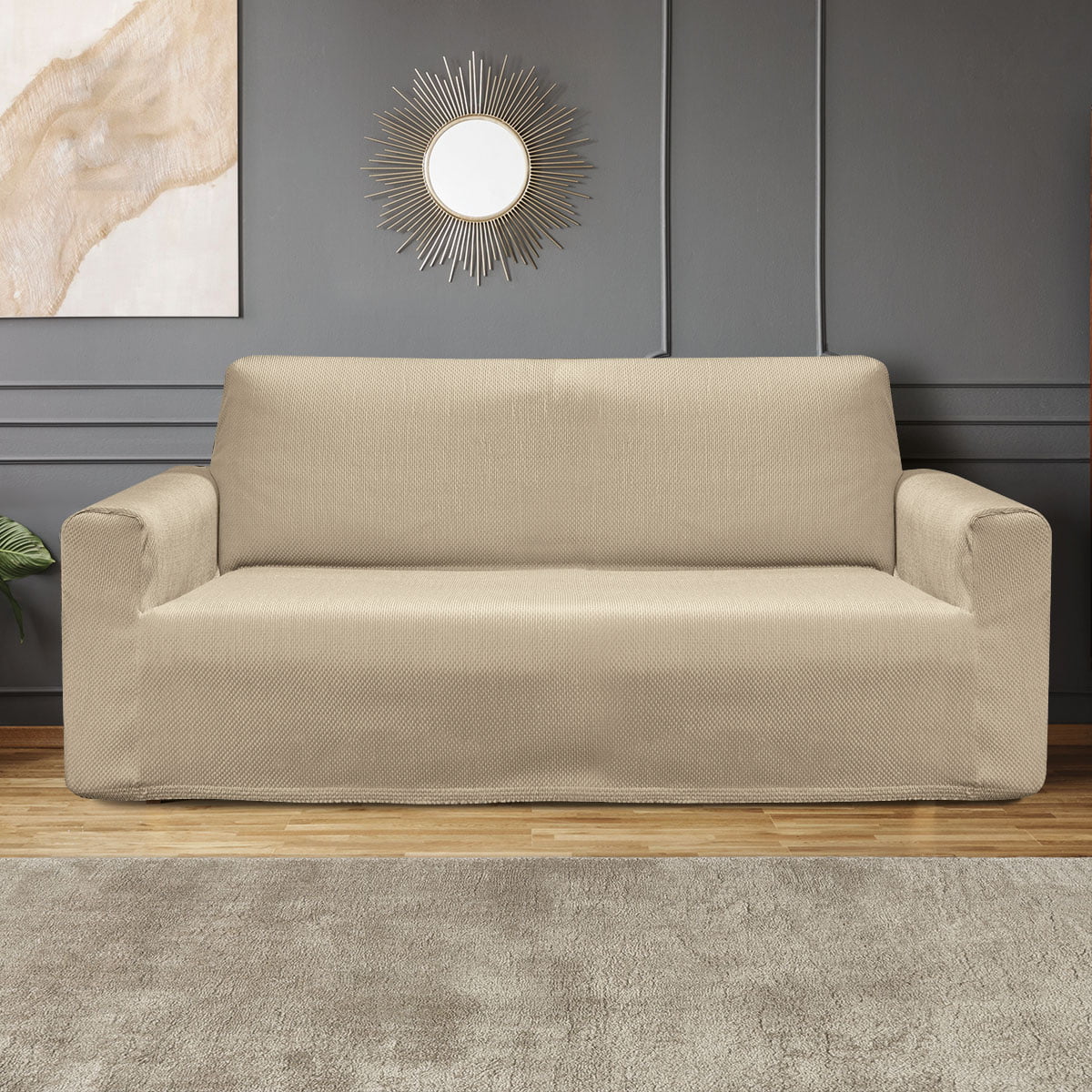 Ελαστικό κάλυμα τριθέσιου καναπέ Art 1583 σε 5 χρώματα Beauty Home