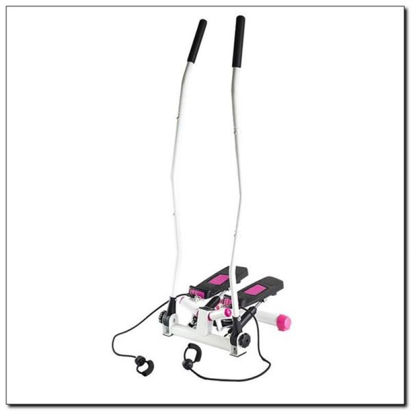 Stepper with movable arms and HMS S3085 links pink-white