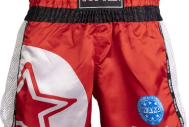 Σορτς Kickboxing TOP TEN WAKO STAR Μπλε