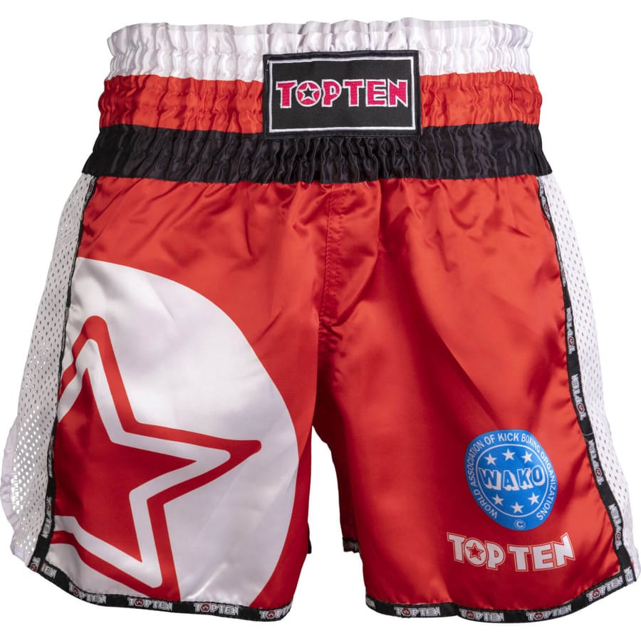 Σορτς Kickboxing TOP TEN WAKO STAR Μπλε