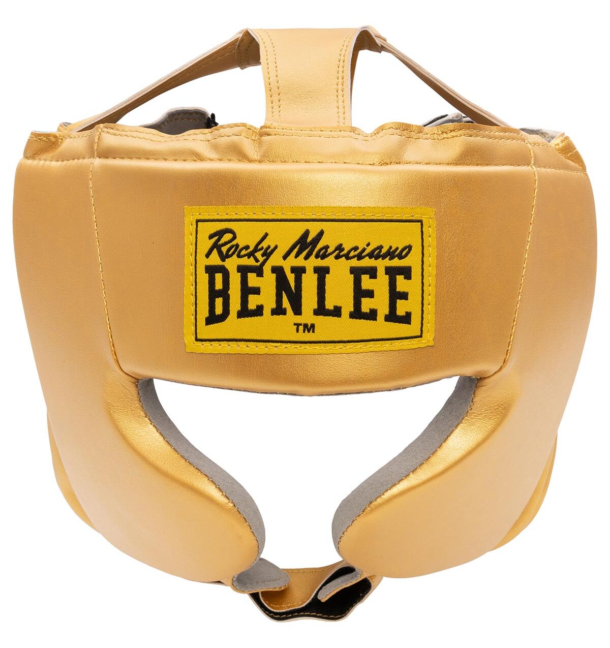 Κάσκα Πυγμαχίας Benlee Mike PU με Προστασία Στα Μάγουλα – Gold