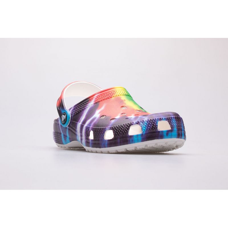 Clogs Crocs Tie Dye Graphic Jr 206995-90H