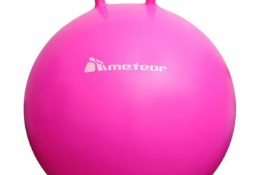 Jumping ball Meteor 65 cm pink 31467
