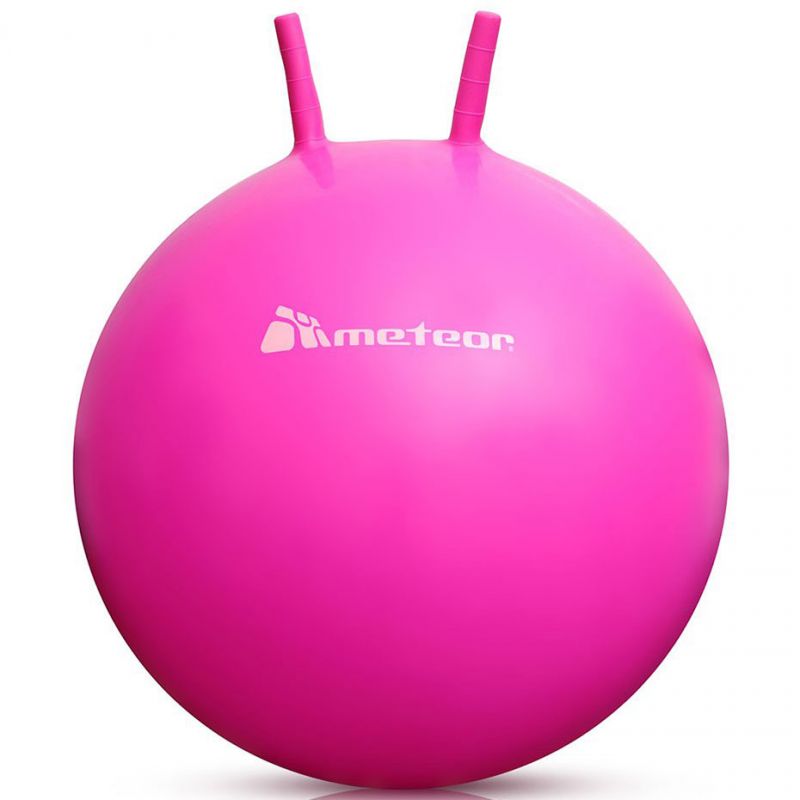 Jumping ball Meteor 65 cm pink 31467