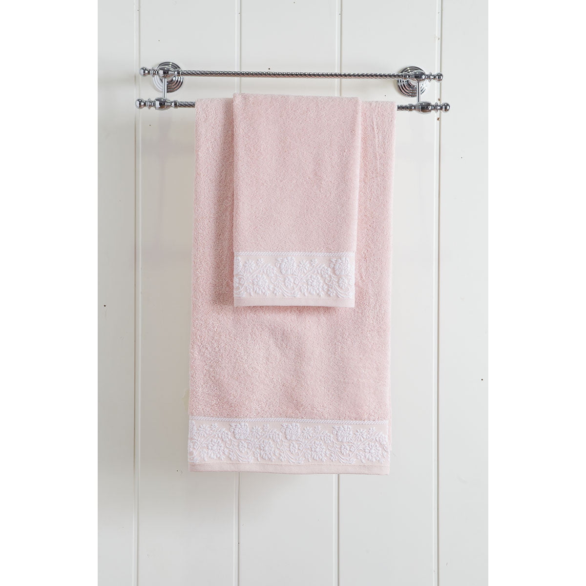 Πετσέτα μπάνιου Art 3221  70×140  Ροζ Beauty Home