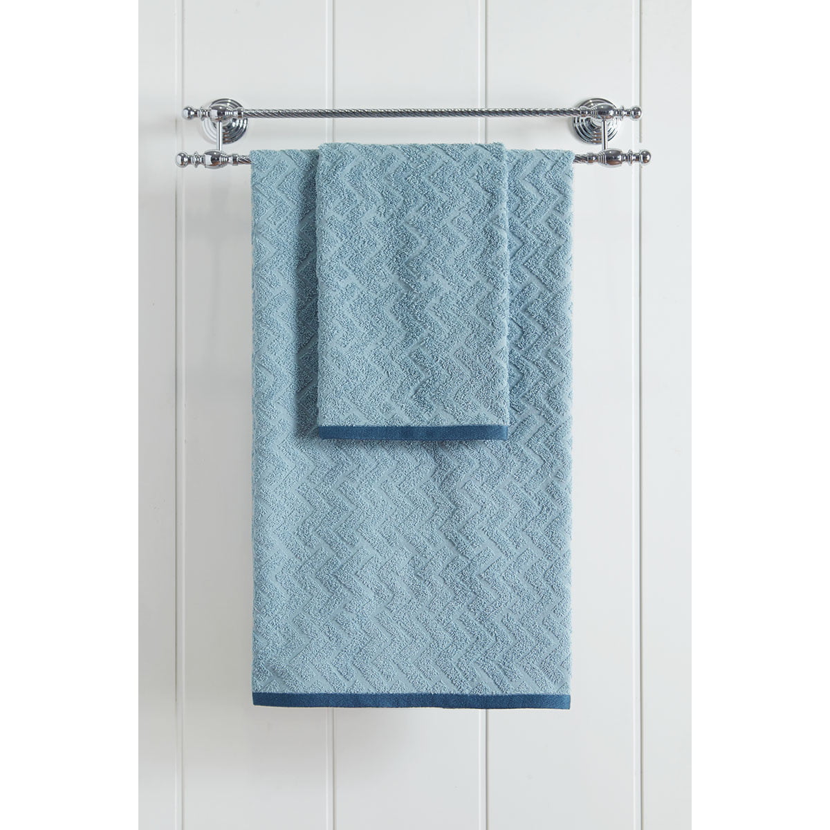 Πετσέτα μπάνιου Art 3236  70×140  Γαλάζιο Beauty Home