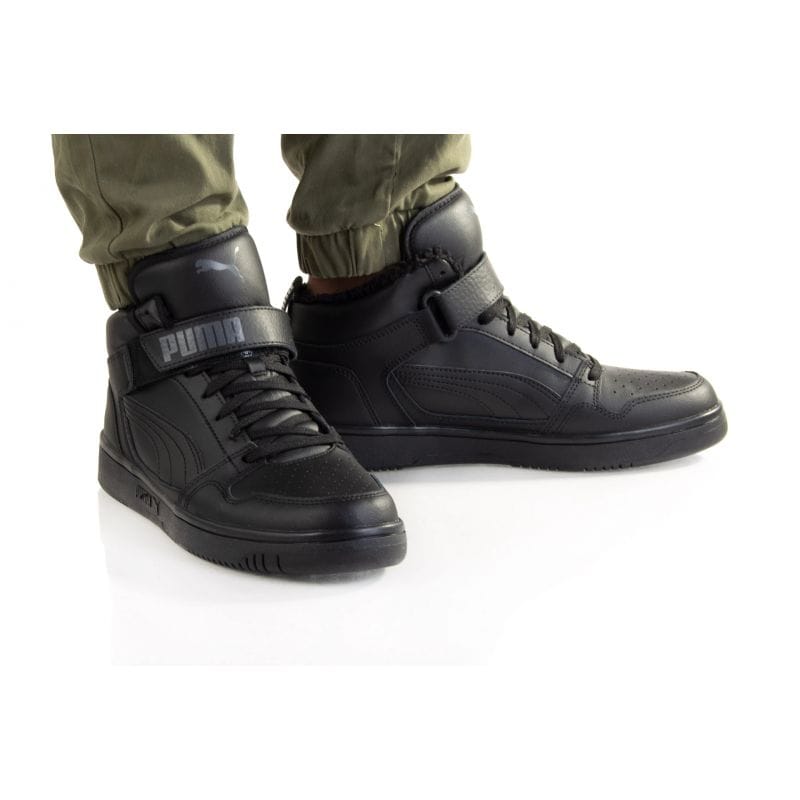 Puma Rebound Mid Strap Shoes Wtr M 38637601