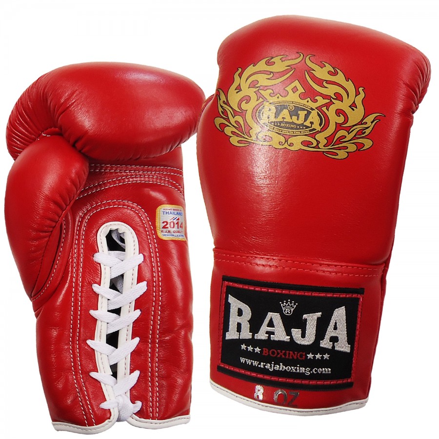 Πυγμαχικά Γάντια RAJA Γνήσιο Δέρμα – RBGV-1