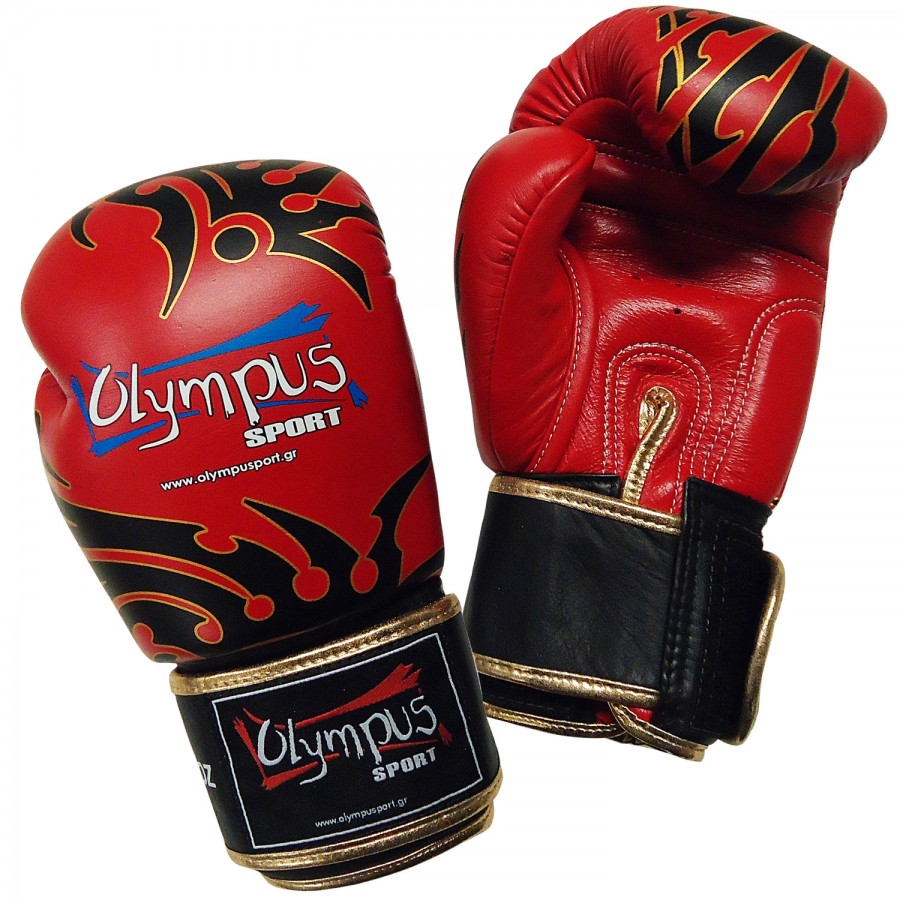 Πυγμαχικά Γάντια Olympus RAJA Γνήσιο Δέρμα TATTOO