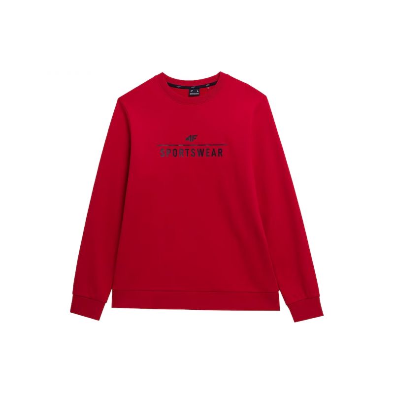 Sweatshirt 4F M 4FSS23TSWSM349 red