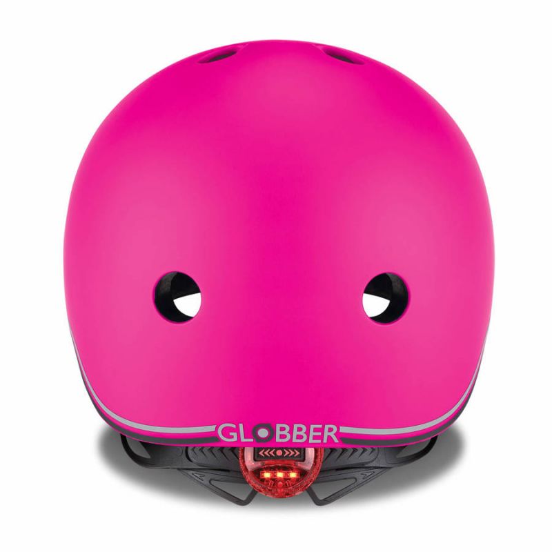 Helmet Globber Neon Pink Jr 506-110