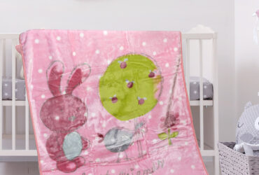 Κουβέρτα βρεφική Art 5256 110×140 Ροζ Beauty Home