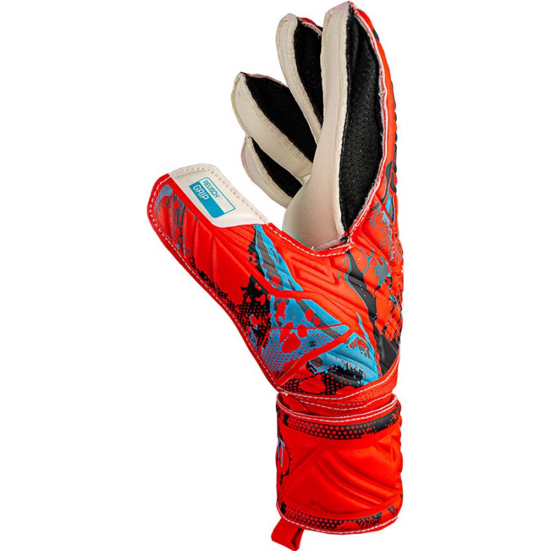 Reusch Attrakt Grip Finger Support M 53 70 810 3334 goalkeeper gloves