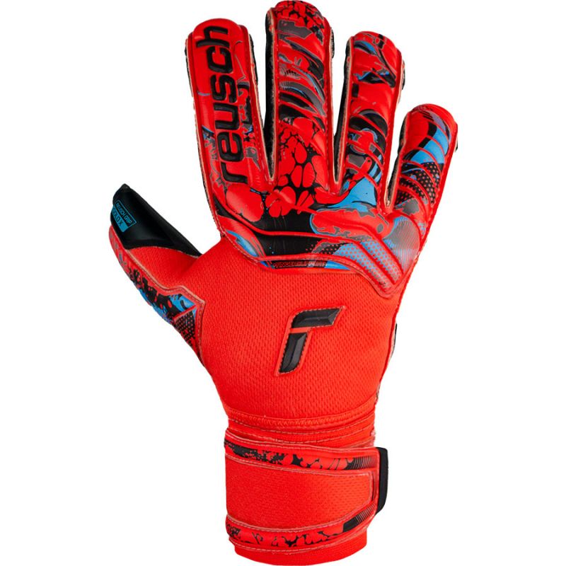 Reusch Attrakt Gold X Evolution Cut Finger Support M 53 70 950 3333 goalkeeper gloves
