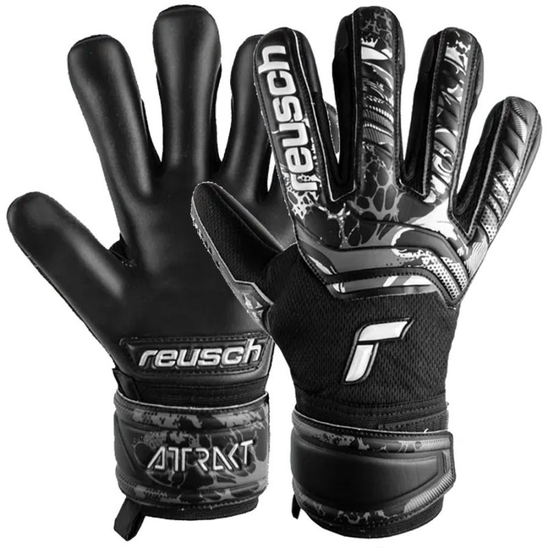 Reusch Attrakt Infinity Finger Support Jr Gloves 53 72 720 7700