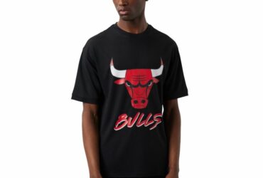 New Era NBA Chicago Bulls Script Mesh Tee M 60284738