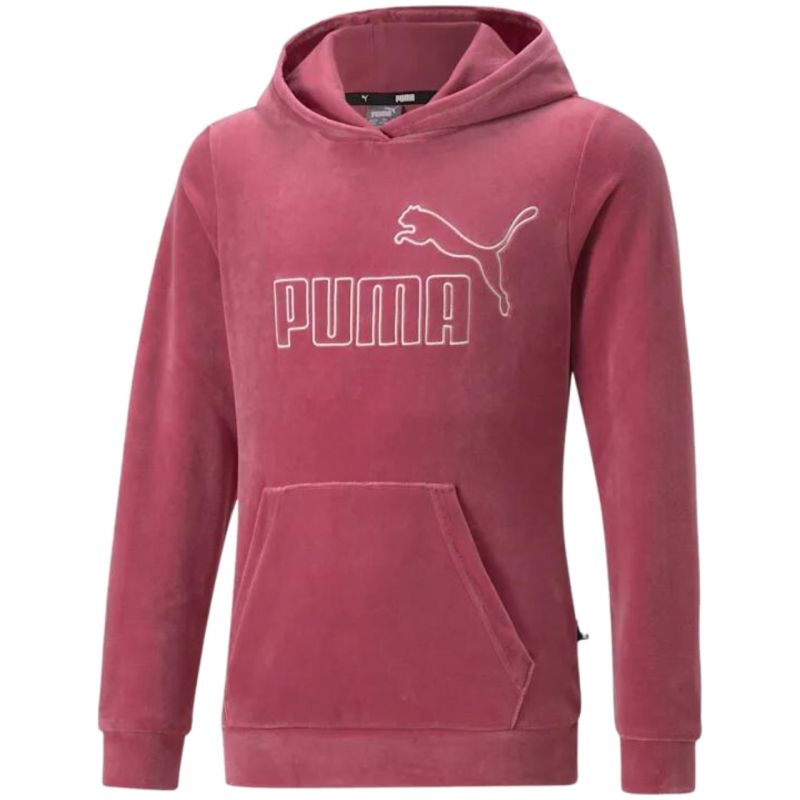 Sweatshirt Puma Ess + Velor Hoodie G Jr 671040 45