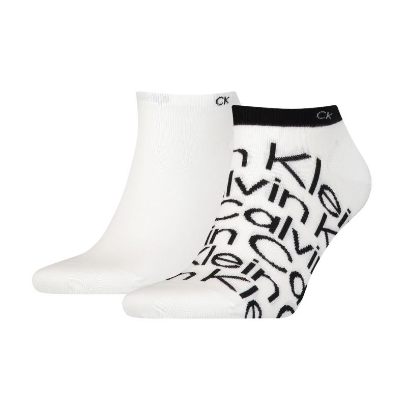 Calvin Klein Sneaker 2P All Over Socks 701218714002