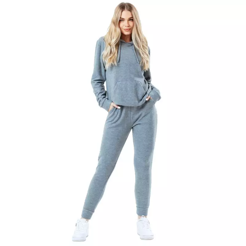 Justhype Faux Knit Tracksuit W HYKNITSET001