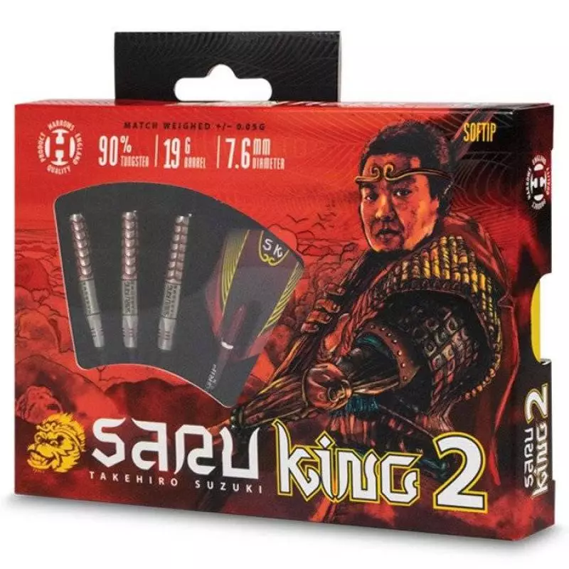 Darts Harrows Saru King 2 90% Softip HS-TNK-000013352