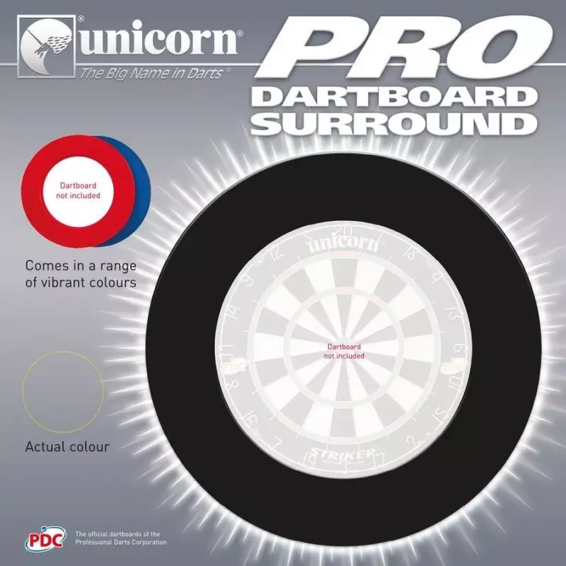 Protective cover Unicorn Professional Heavy Duty Dartboard Surround red: 79374 | blue: 79375