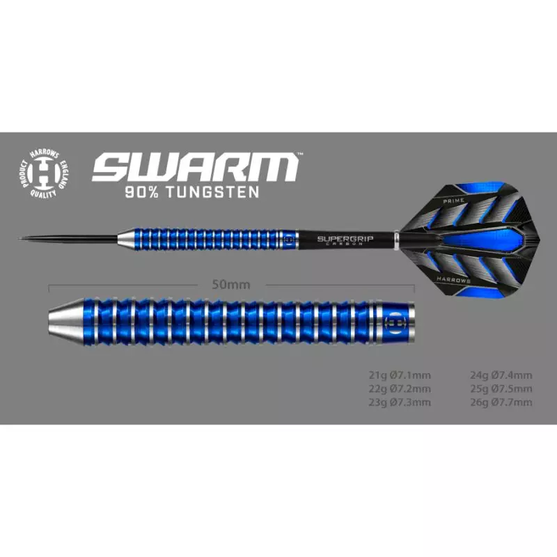 Harrows Swarm Darts 90% Steeltip HS-TNK-000013891