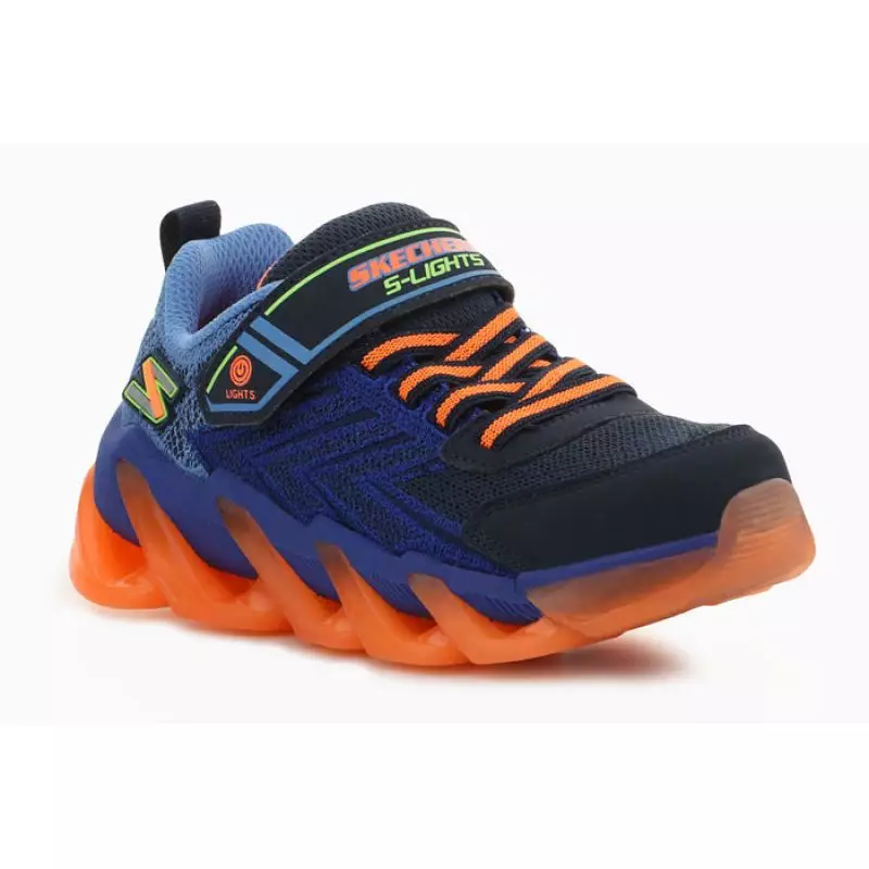 Skechers S Lights Jr 400130L-NVOR Shoes