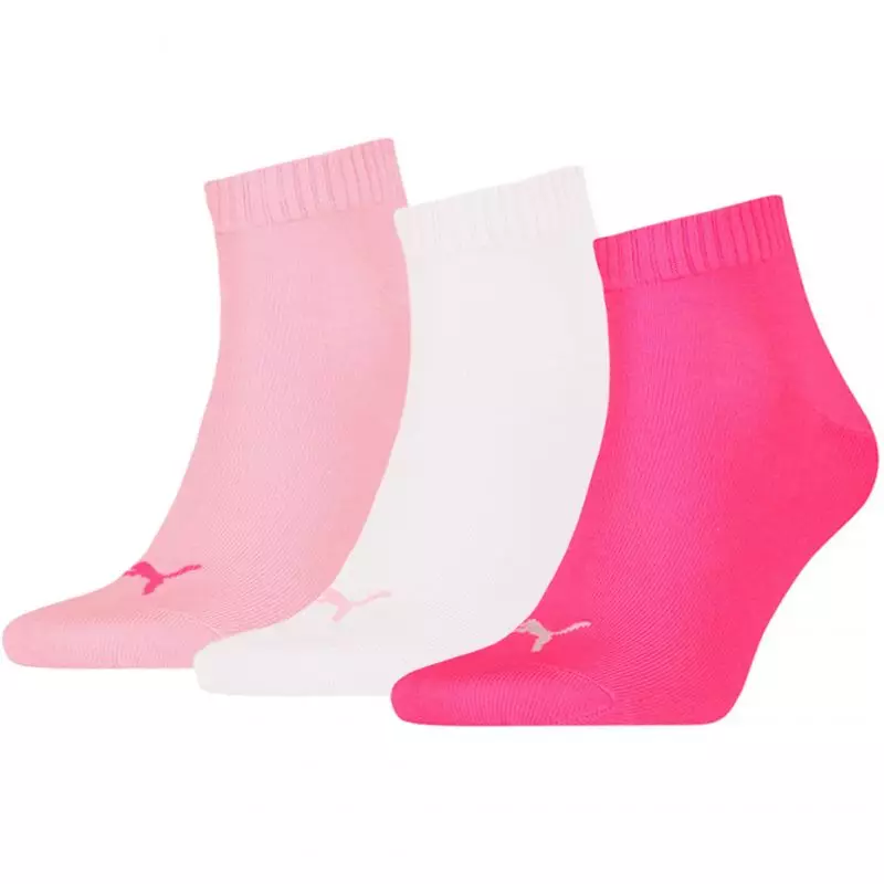 Puma Unisex Quarter Plain 3-pack socks 906978 09