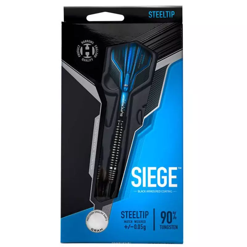 Harrows Siege Darts 90% Steeltip HS-TNK-000016027