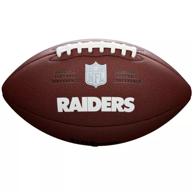 Wilson NFL Team Logo Las Vegas Raiders Ball WTF1748XBLV